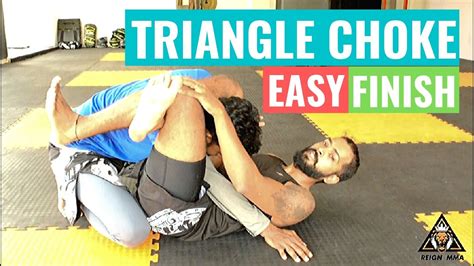 Triangle choke details - YouTube