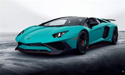 Светло зеленый Lamborghini Aventador - обои для рабочего стола ...