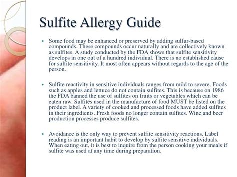 Allergy guide 101