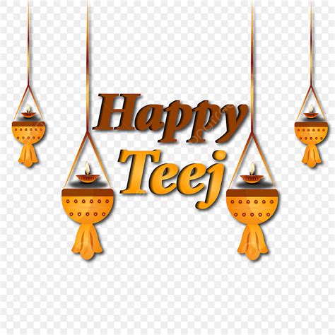 Happy Teej Vector Hd Images, Happy Teej With Gorgeous Design And ...