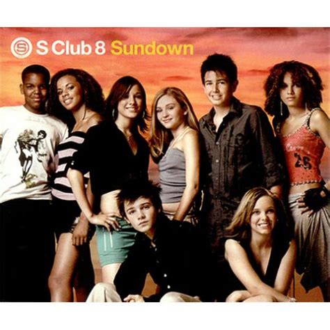 S Club 8 Sundown UK CD single (CD5 / 5") (421302)