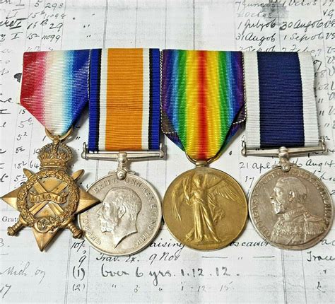 HMS AGINCOURT JUTLAND WW1 MEDALS A.B. FOOT 177148 26 YEARS SERVICE. | JB Military Antiques