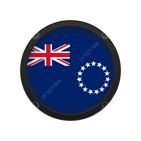 Cook Islands Flag, Cook Islands, Flag, Isolated PNG and Vector with Transparent Background for ...