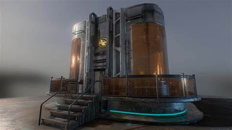 Sci Fi - Outpost - Buy Royalty Free 3D model by re1monsen [58053d0 ...