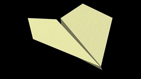 Suzanne (2012 World Record) Paper Airplane: 3D Folding - YouTube