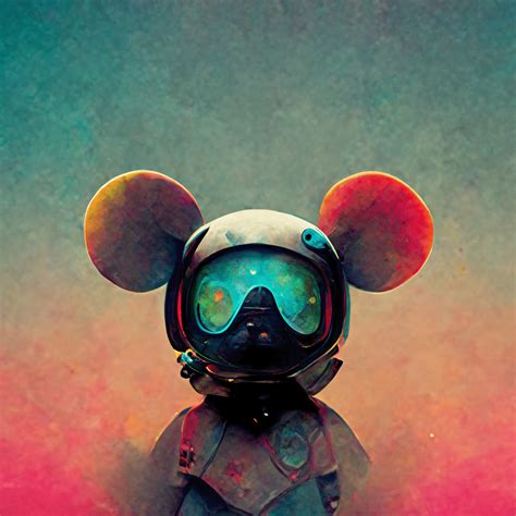 Micke Mouse Futuristic style on Behance