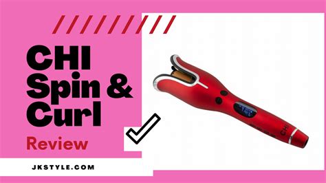 This CHI Hair Curler Curls Your Hair FOR You - jk Style