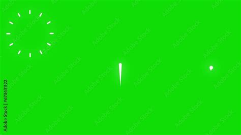 fireworks background green screen alpha looping Stock Video | Adobe Stock