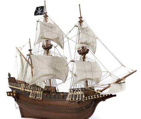 Papercraft Pirate Ship Occre Buccaneer Wooden Pirate Galleon 1 100 ...