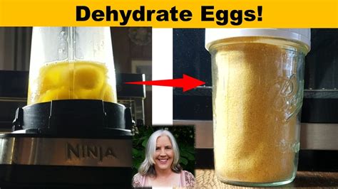 How to Dehydrate Eggs in a Food Dehydrator | Add Dehydrated Eggs to ...