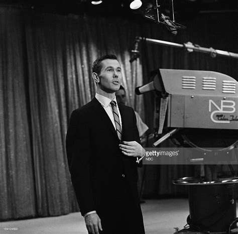 Host Johnny Carson during his monologue on December 6, 1962 -- | Johnny ...