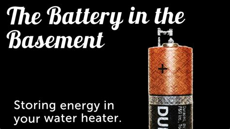 Your Water Heater Can Become A High-Power Home Battery | Popular Science