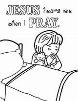 Pray Coloring Page  Free Printable Pages For Kids sketch template