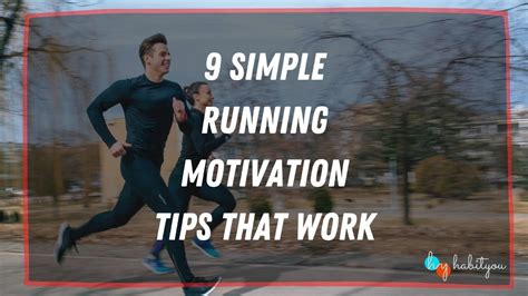 9 simple running motivation tips that work - HabitYou | Habit Tracker App, Journal, Day Planner