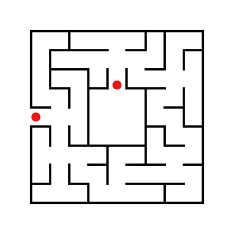 Simple Maze Stock Illustrations 16 791 Simple Maze St - vrogue.co