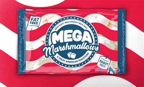 Mega Marshmallows Brand Brings American Nostalgia to Packaging | 2019-02-20 | Packaging Strategies