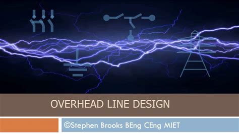 Overhead line design - YouTube