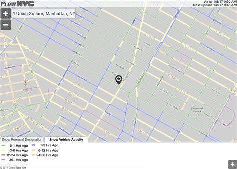 [SEE IT] Track Your Neighborhood's Snow Plow Progress With This Real-Time Website | Viewing NYC