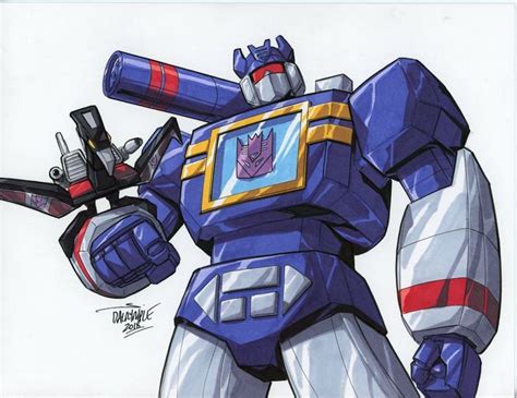 Soundwave & Laserbeak by Scott Dalrymple | Transformers artwork ...