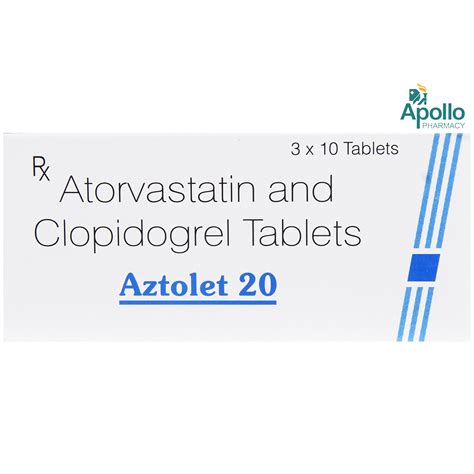 AZTOLET 20MG TABLET Price, Uses, Side Effects, Composition - Apollo 24|7