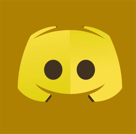 Yellow Discord Icon #333437 - Free Icons Library