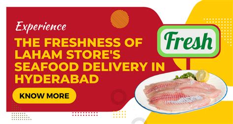 Experience the Freshness of Laham Store's Seafood Delivery in Hyderabad ...