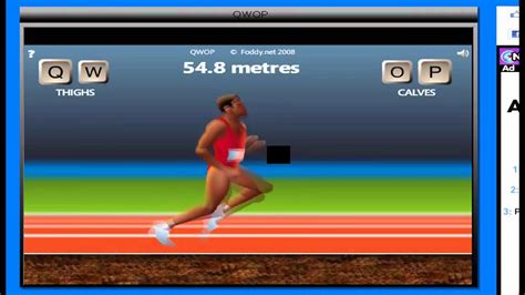 QWOP 100 Meter Finish The PRO Way... lol - YouTube