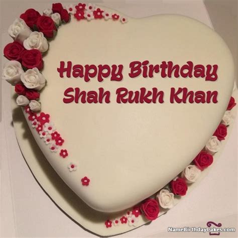 Happy Birthday Shah Rukh Khan Cakes, Cards, Wishes