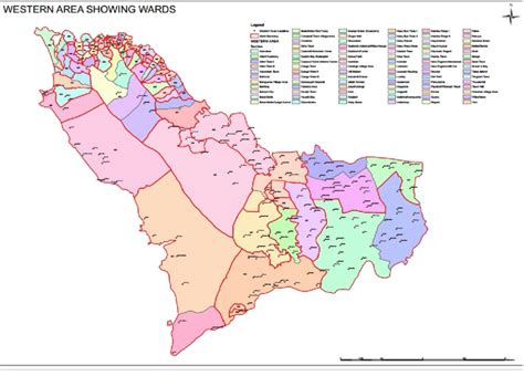 Map Of Sierra Leone Showing Districts