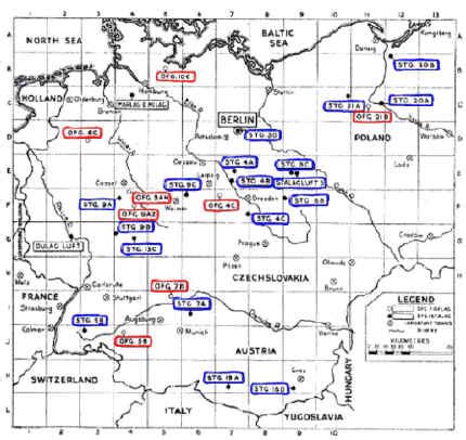 German POW Camps in World War Two - History