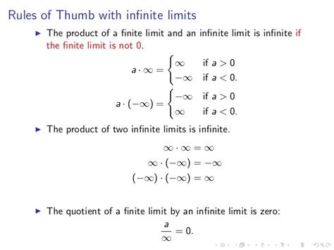 Lesson 4: Limits Involving Infinity