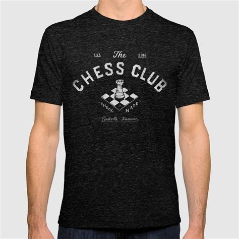 Buy Chess Club T-shirt by josephernst. Worldwide shipping available at ...