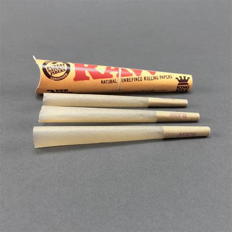 RAW Cones King Size, 3er Pack | Prerolled | Papers