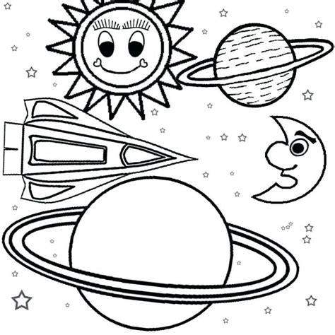 Complete Solar System Coloring Pages PDF To Print - Coloringfolder.com | Pagine da colorare per ...