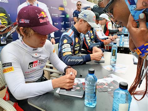 WRC drivers meet fans in Naivasha ahead of Safari Rally competition