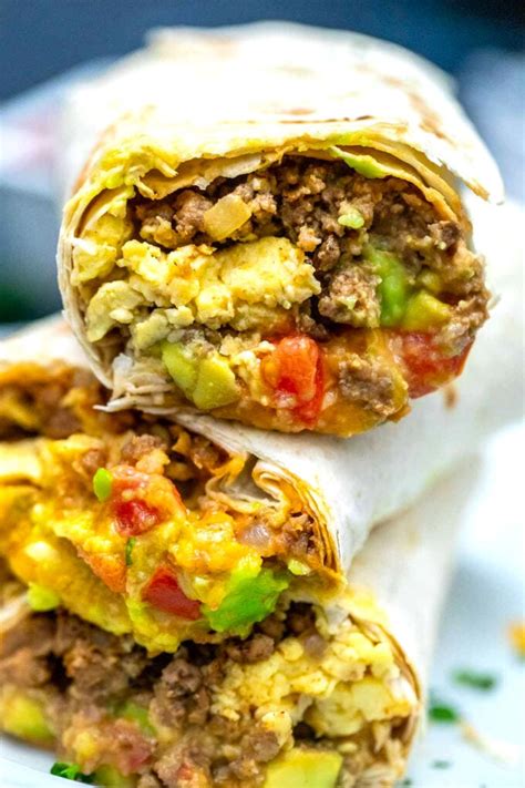 Mexican Taco Breakfast Burrito [Video] - S&SM