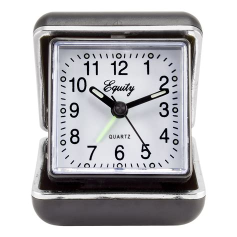 Equity by La Crosse 20080 Quartz Fold-Up Travel Alarm clock - Walmart.com