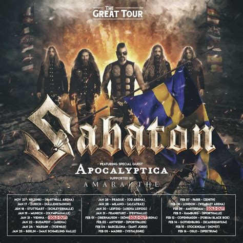 SABATON AND APOCALYPTICA RELEASE NEW SINGLE "ANGELS CALLING" - All ...