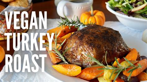 The BEST Vegan Turkey Roast with Crispy "Skin" - YouTube