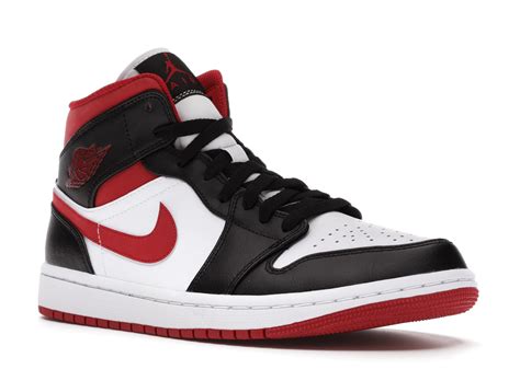 AIR JORDAN 1 MID METALLIC RED | Level Up