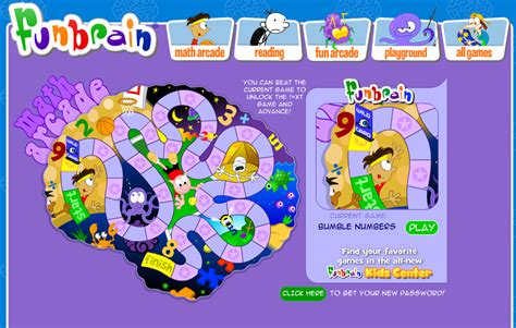 FunBrain: Great activities for Math and Reading | Swimming with the ...