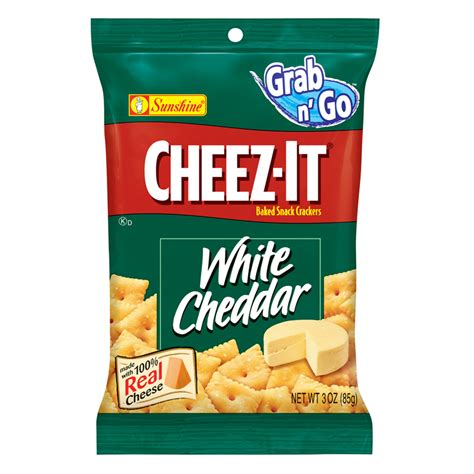 Cheez Its White Cheddar 3oz Big Bag (85g) - American Fizz