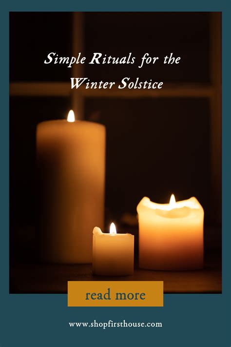 Rituals for the Winter Solstice – First House