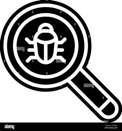 search icon black vector illustration Stock Vector Image & Art - Alamy