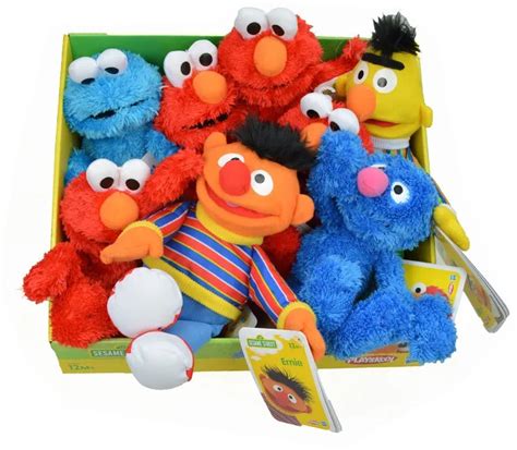 8pcs/set Elmo Sesame Street children stuffed plush toy baby&kids best ...