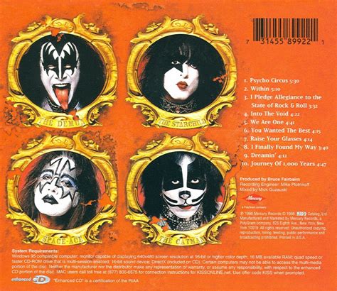 KISS PSYCHO CIRCUS ALBUM