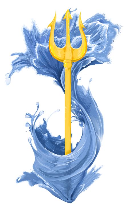 Poseidon's Trident Tattoo by PumpkinSoup on DeviantArt