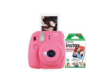 Fujifilm Instax Mini 9 Camera Bundle (Flamingo Pink) | TechSpot