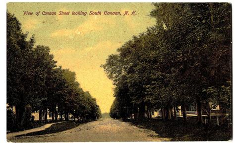 Old postcard. View of Canaan Street looking South, Canaan, New Hampshire. 1908. | Jackie's ...