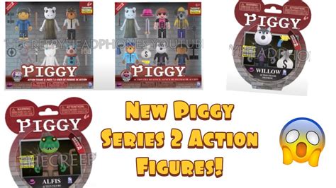 New Roblox Piggy Series 2 Action Figures New 6 Packs And Alfis And More ...